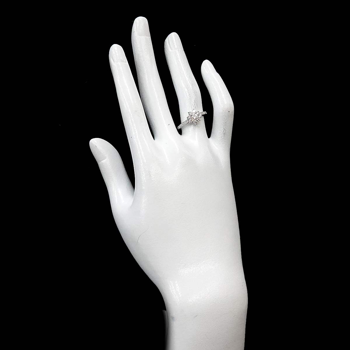 Flora Ring Pt Platinum size6.25-6.5(US)