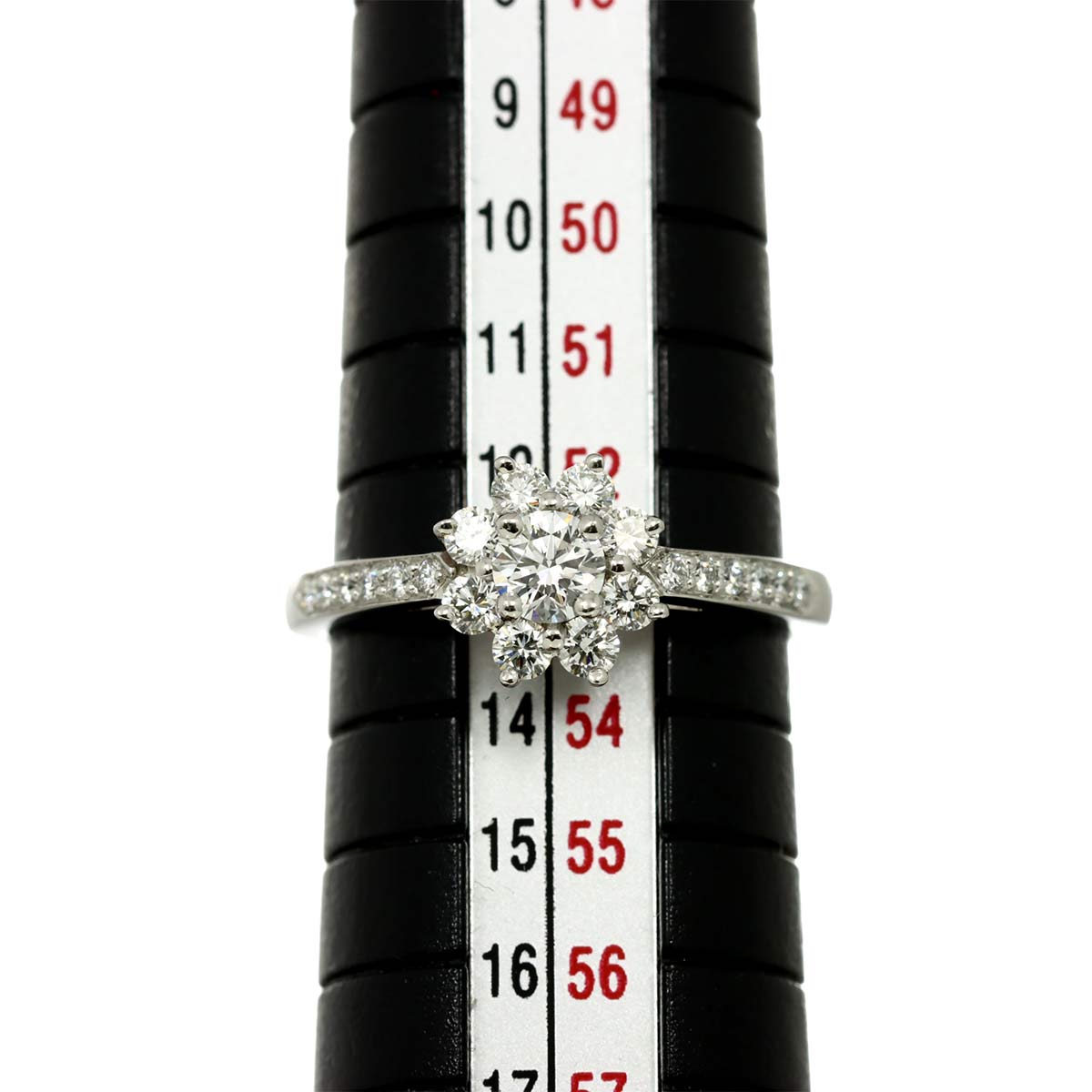 Flora Ring Pt Platinum size6.25-6.5(US)