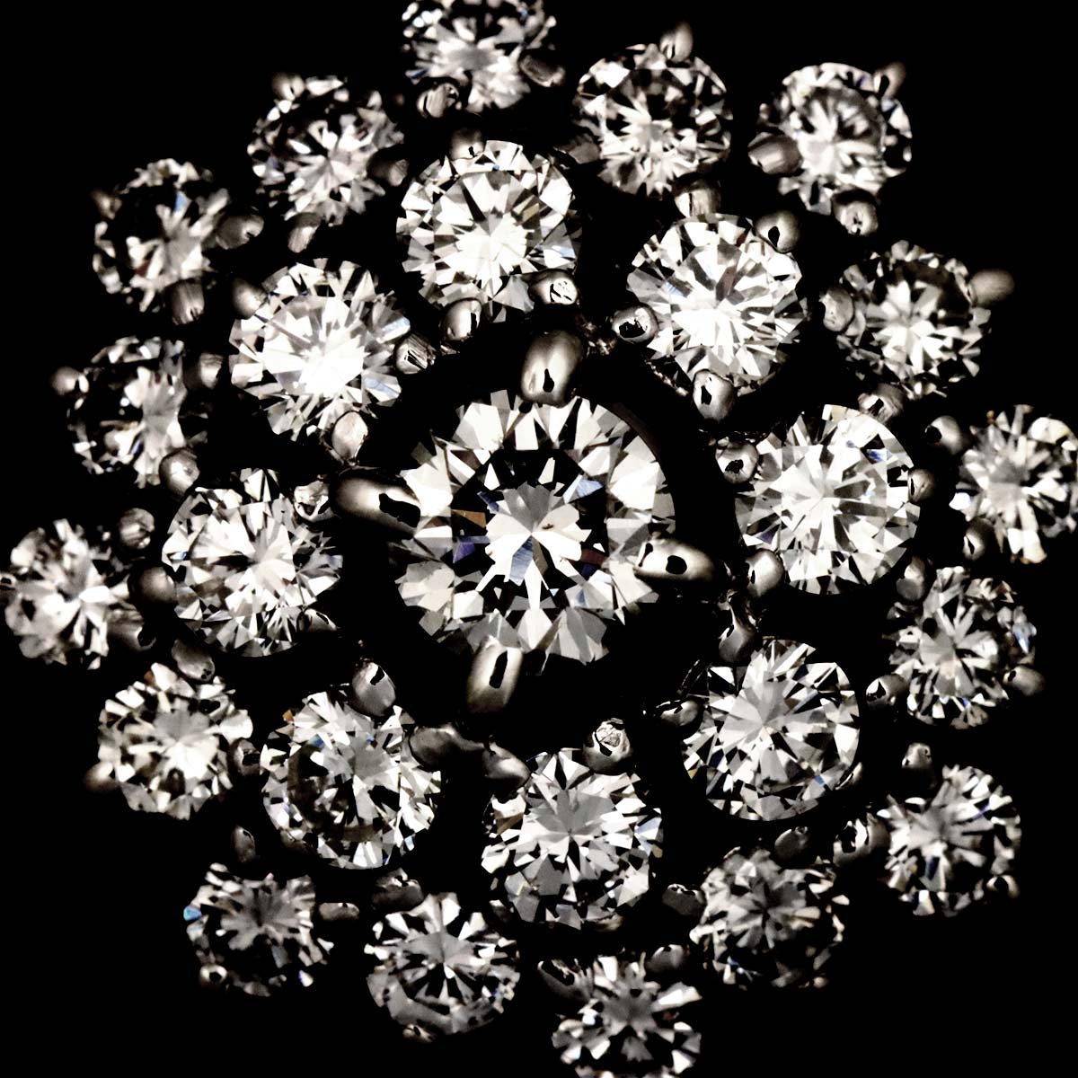 Diamond 0.23ct/1.13ct Ring Platinum size6(US)