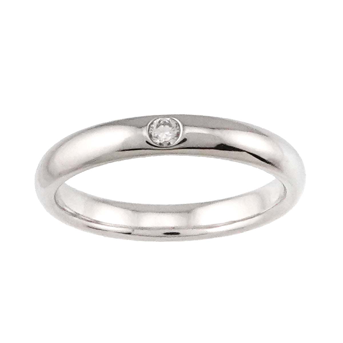 Diamond Ring Pt Platinum size5.75-6(US)