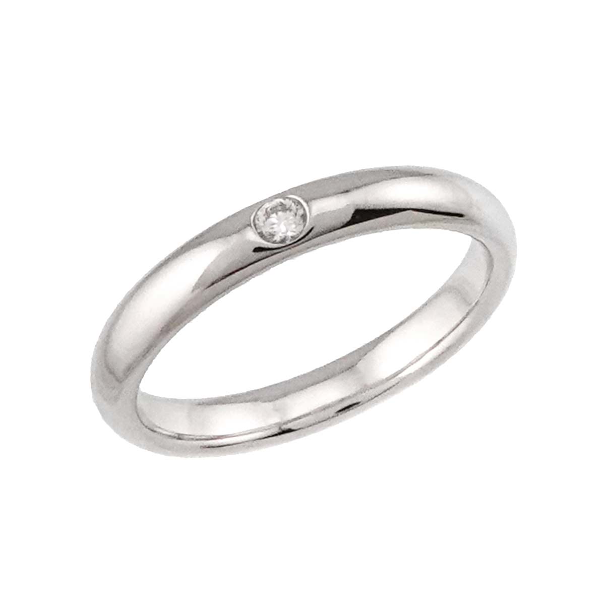 Diamond Ring Pt Platinum size5.75-6(US)