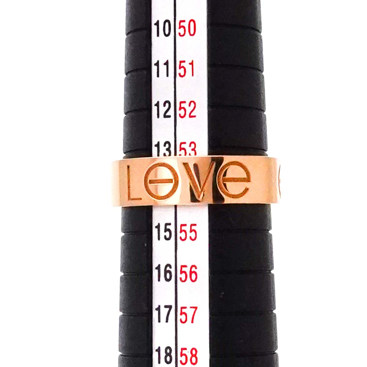 Love Ring 18K Pink Gold 750 size54 6.25-6.5(US)