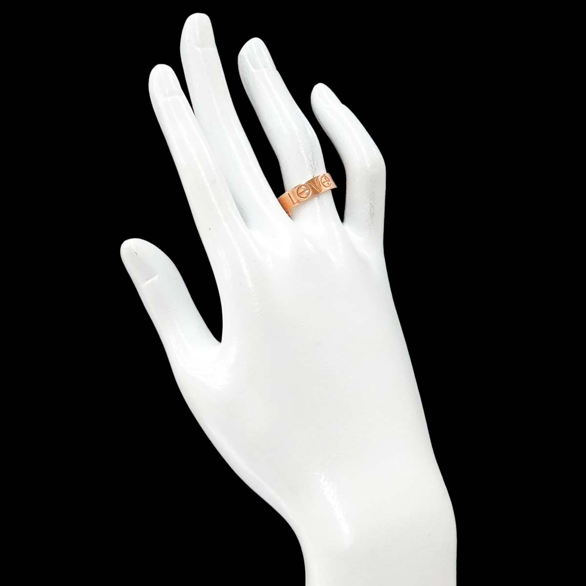 Love Ring 18K Pink Gold 750 size54 6.25-6.5(US)