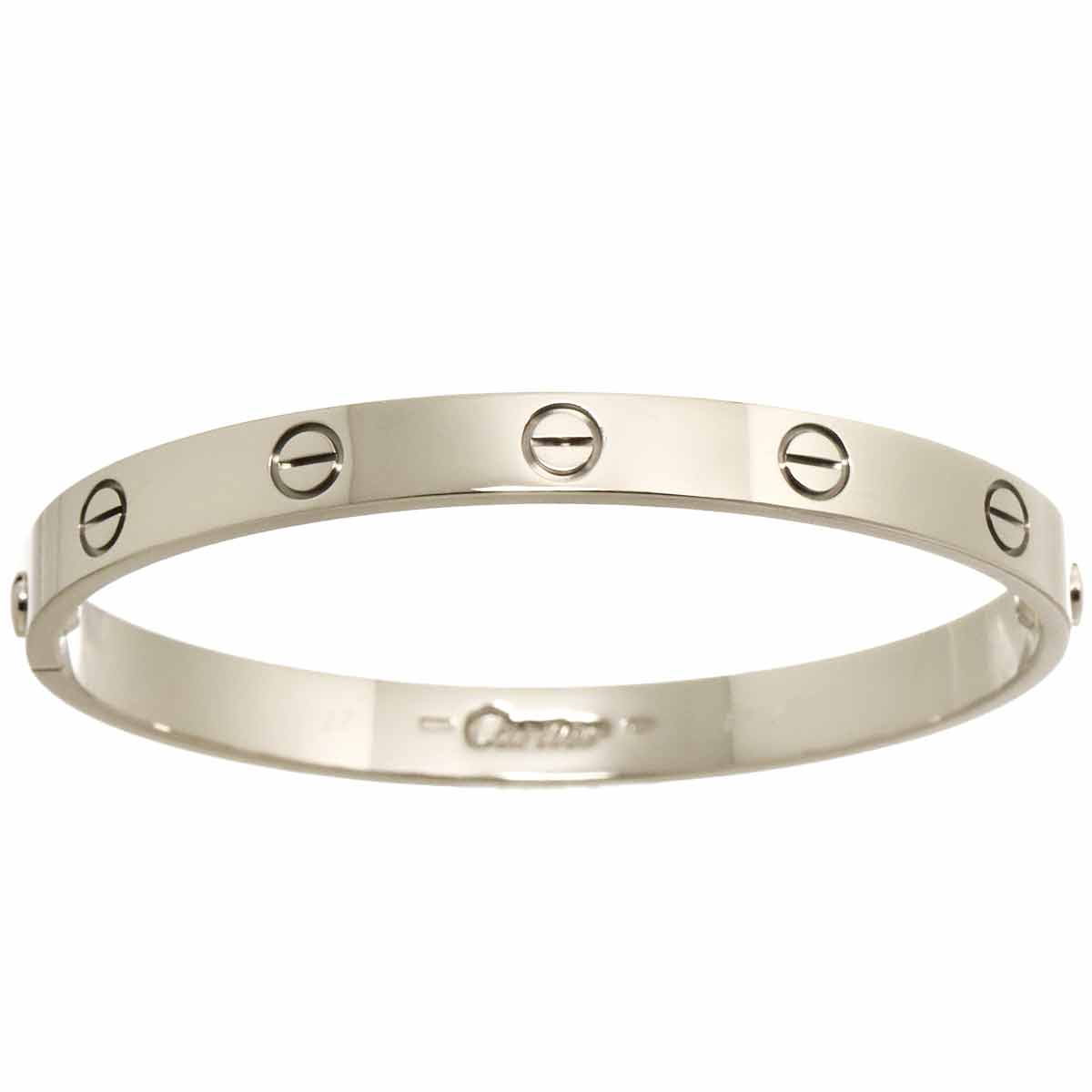 Love Bracelet Bangle 18K WG 750 Size17