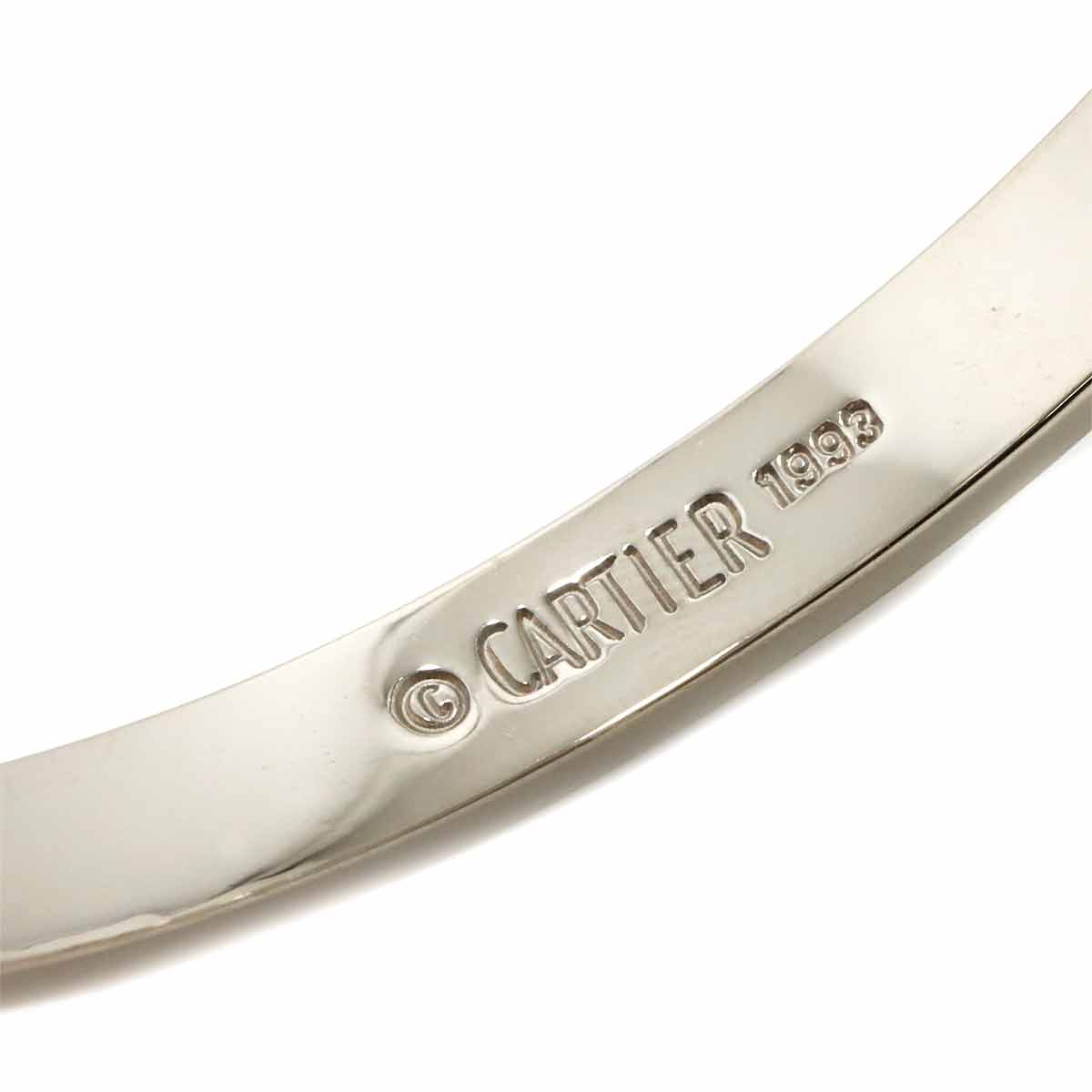 Love Bracelet Bangle 18K WG 750 Size17