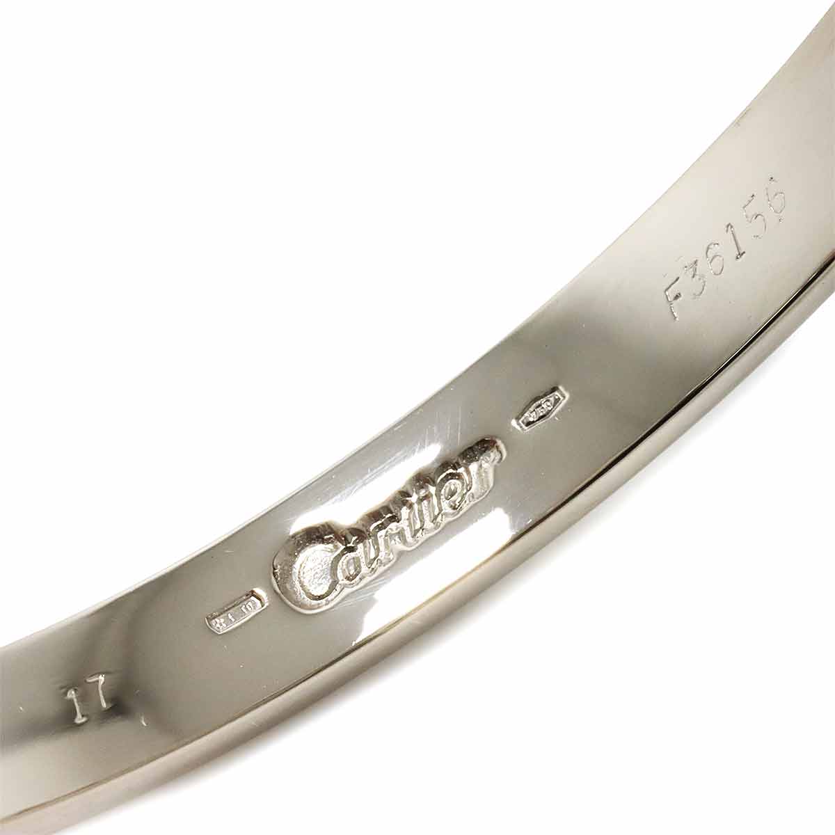 Love Bracelet Bangle 18K WG 750 Size17