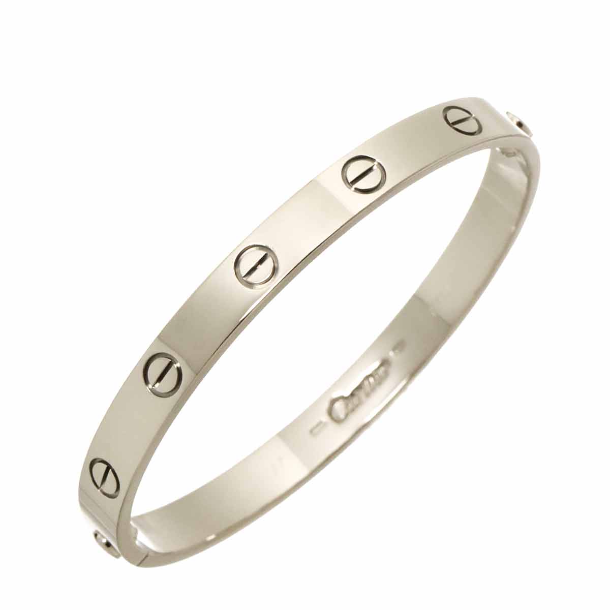 Love Bracelet Bangle 18K WG 750 Size17