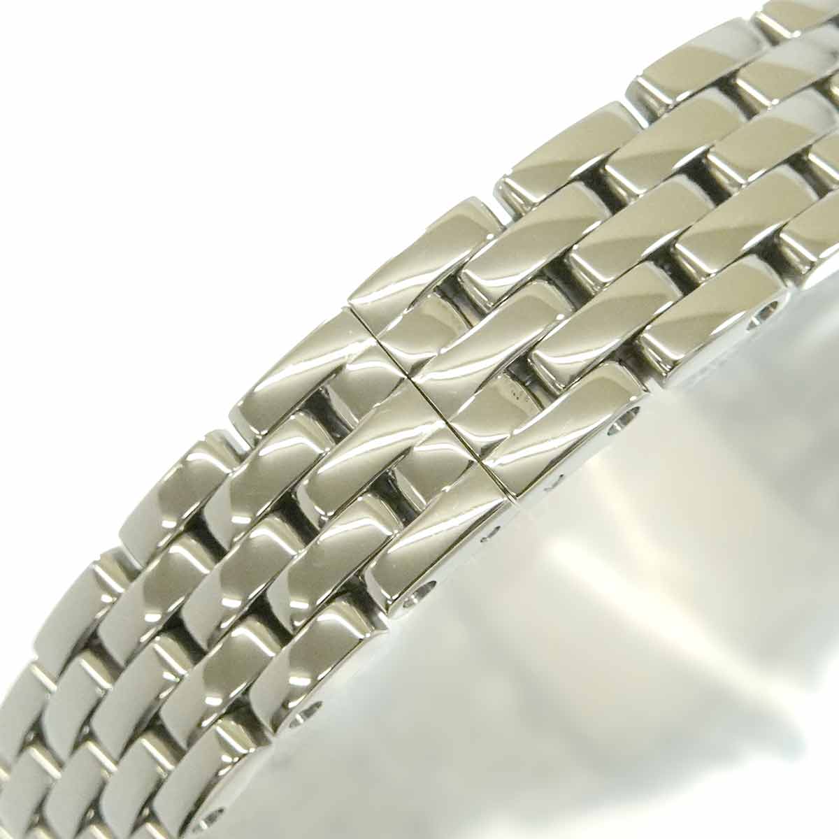 Panthere SM W4PN0007 Diamond Bezel Quartz Silver Dial Ladies