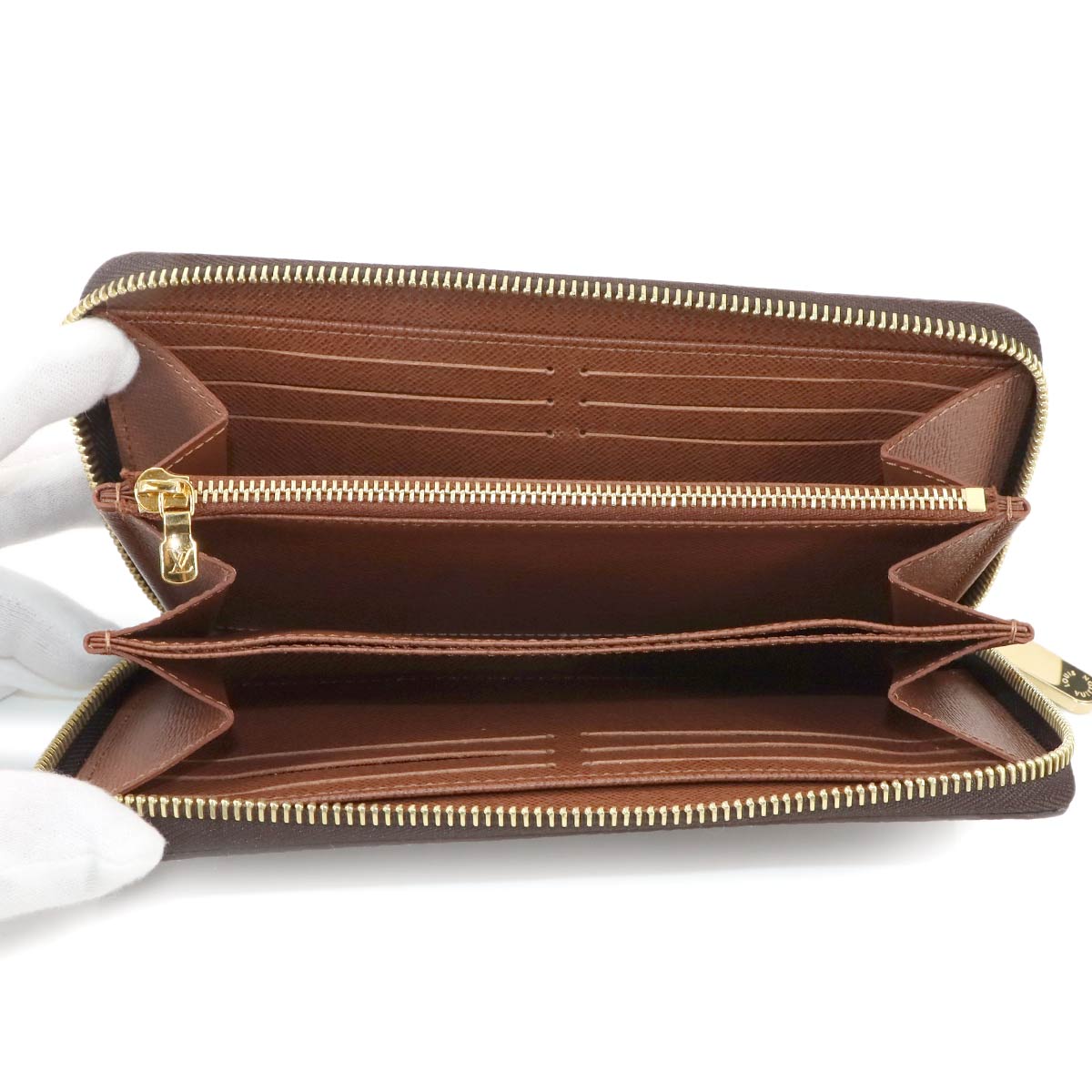 Monogram Zippy Wallet Brown M42616 Purse