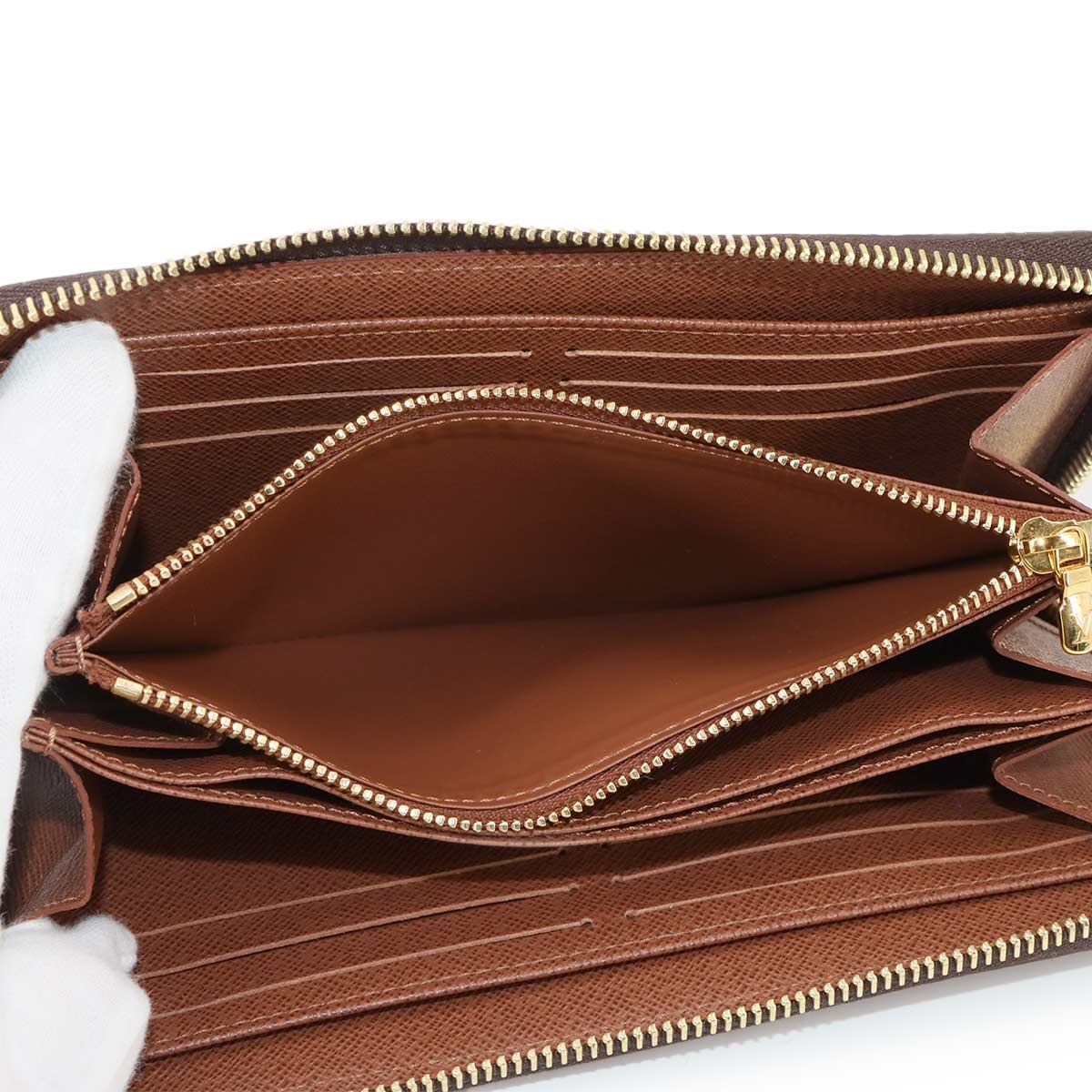 Monogram Zippy Wallet Brown M42616 Purse