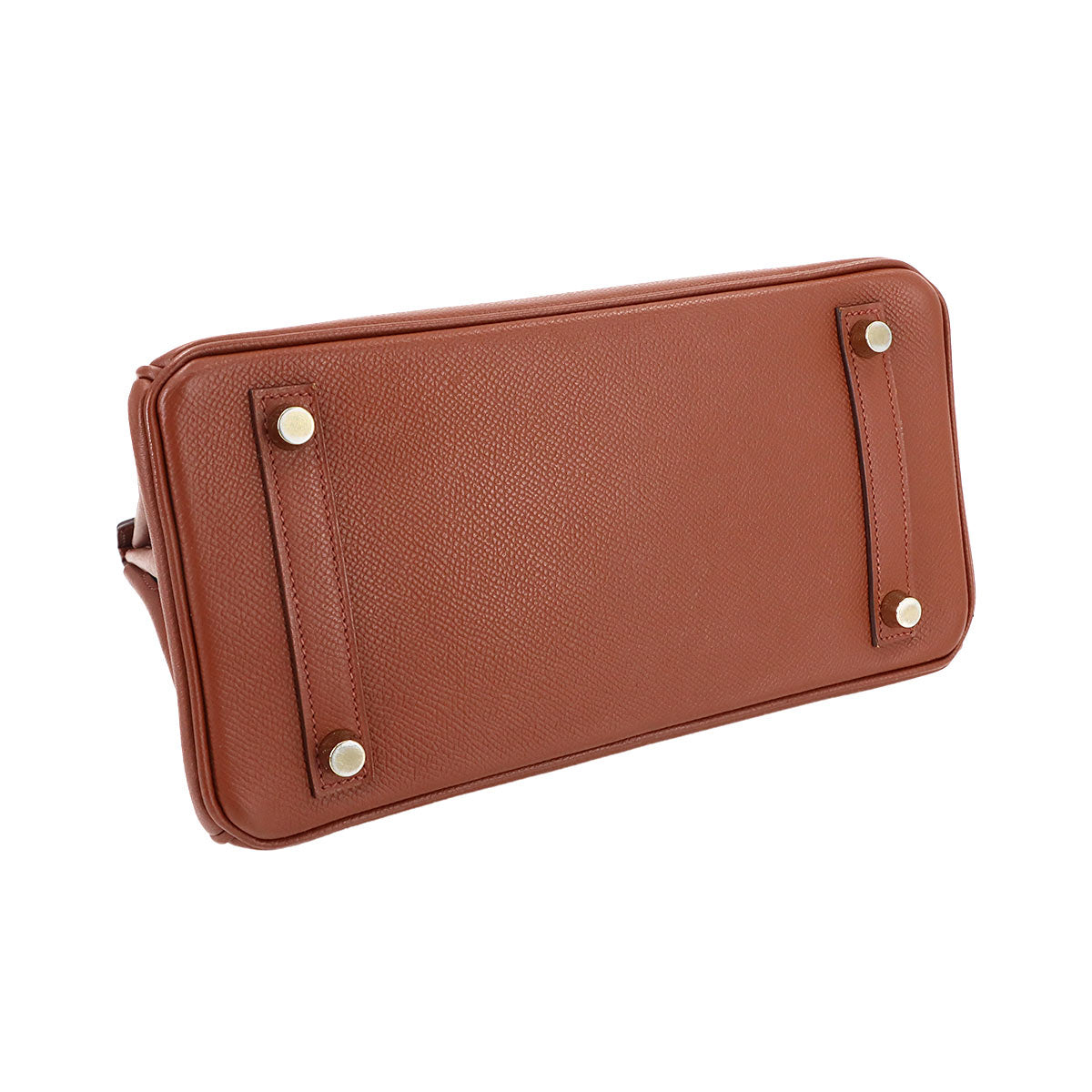 Birkin 25 Epsom Sienne Hand Bag Brown Purse