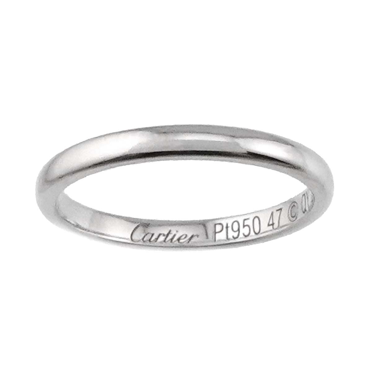 Classic Ring Platinum Size47 4(US)