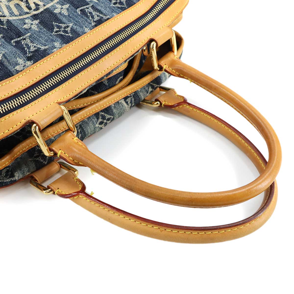 Monogram Denim Cabas Raye GM 2WAY Bag Blue M95336