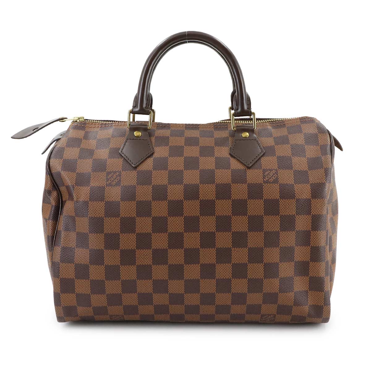 Damier Speedy 30 Hand Bag Ebene N41531 Brown Purse