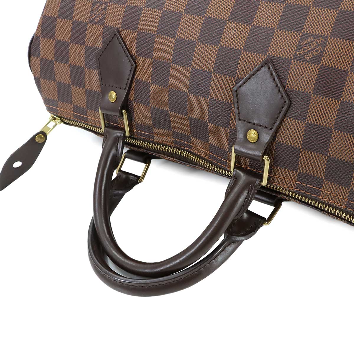 Damier Speedy 30 Hand Bag Ebene N41531 Brown Purse