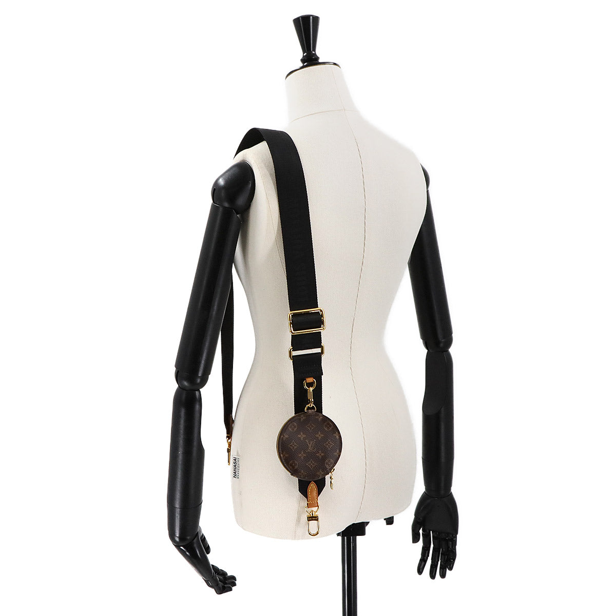 Shoulder Strap Coin Purse Nylon Monogram Canvas JO2487