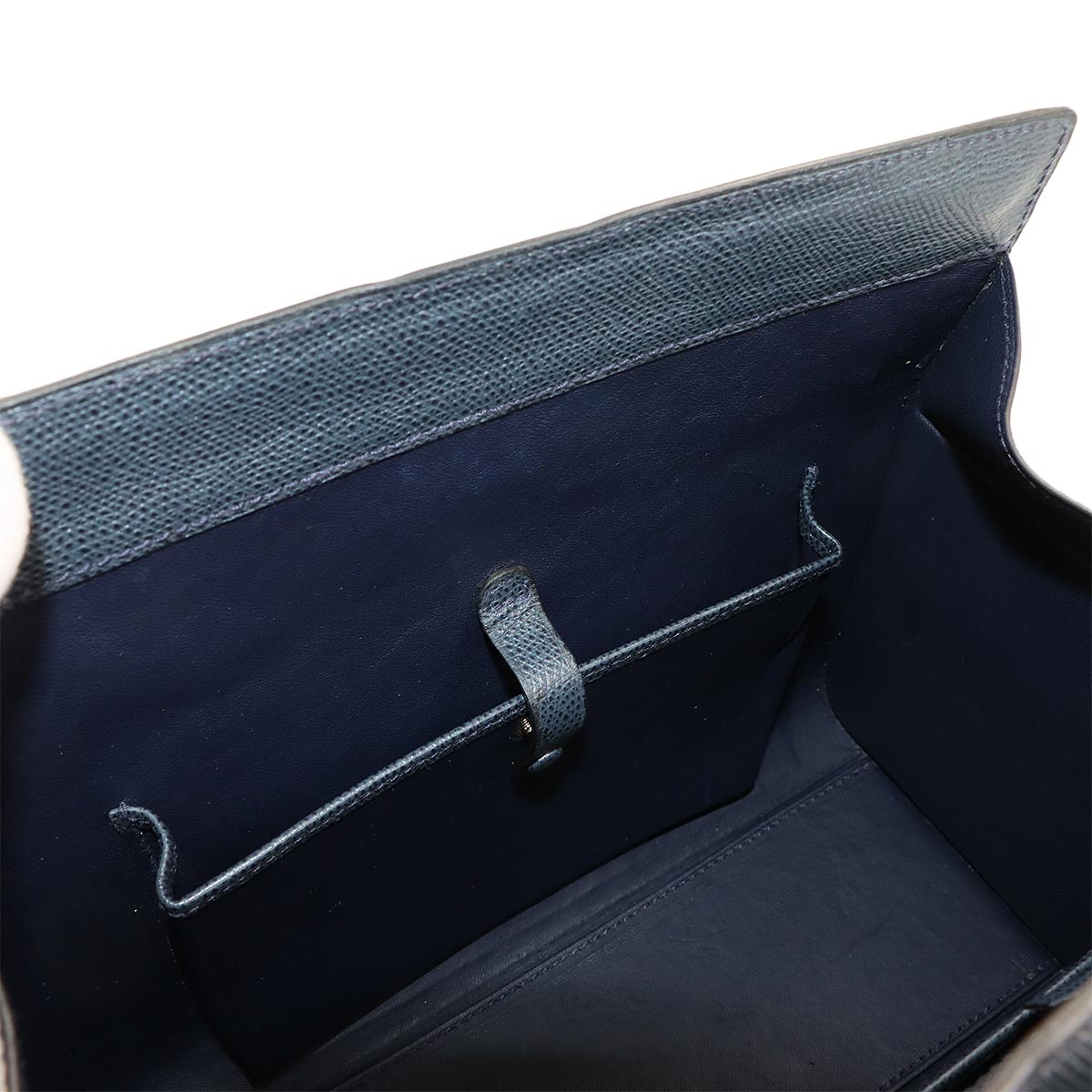 Orsay Horizon Hand Bag Leather Navy 30011S