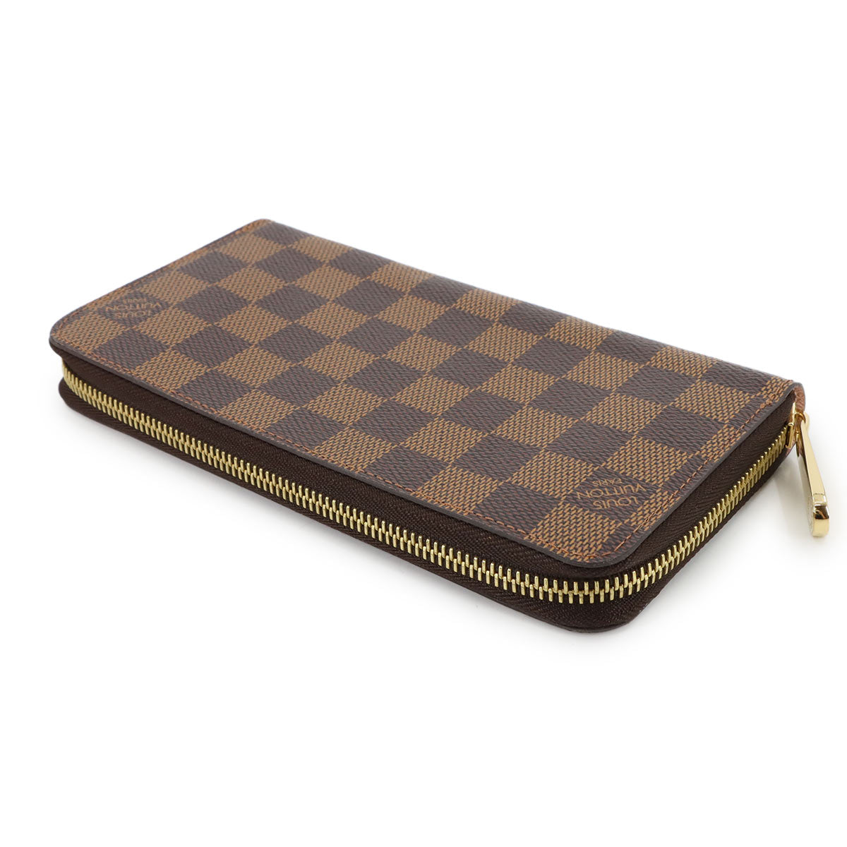Damier Zippy Wallet Ebene Rose Ballerine N60046