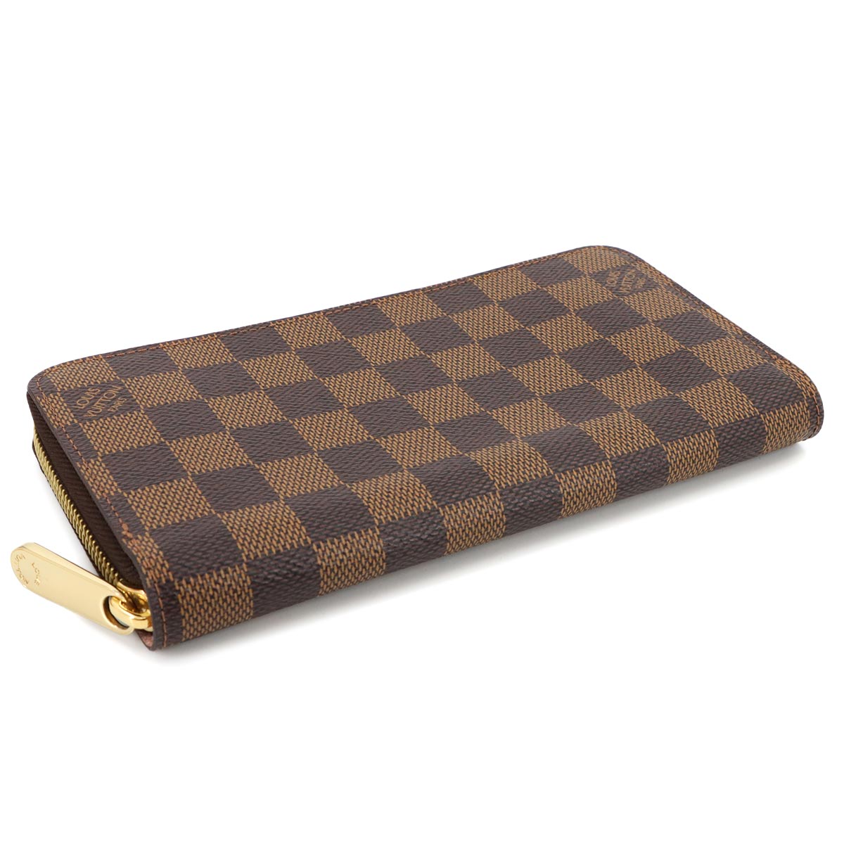 Damier Zippy Wallet Ebene Rose Ballerine N60046