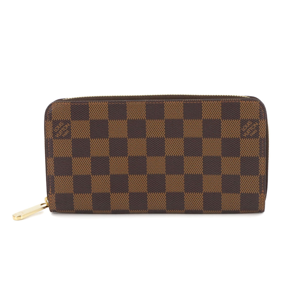 Damier Zippy Wallet Ebene Rose Ballerine N60046