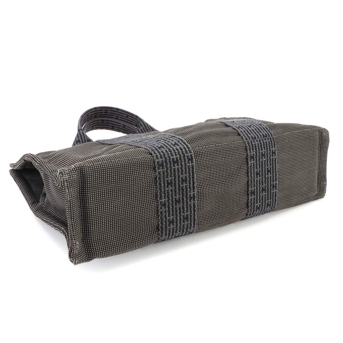 Herline tote PM Bag Canvas Gray Unisex Purse