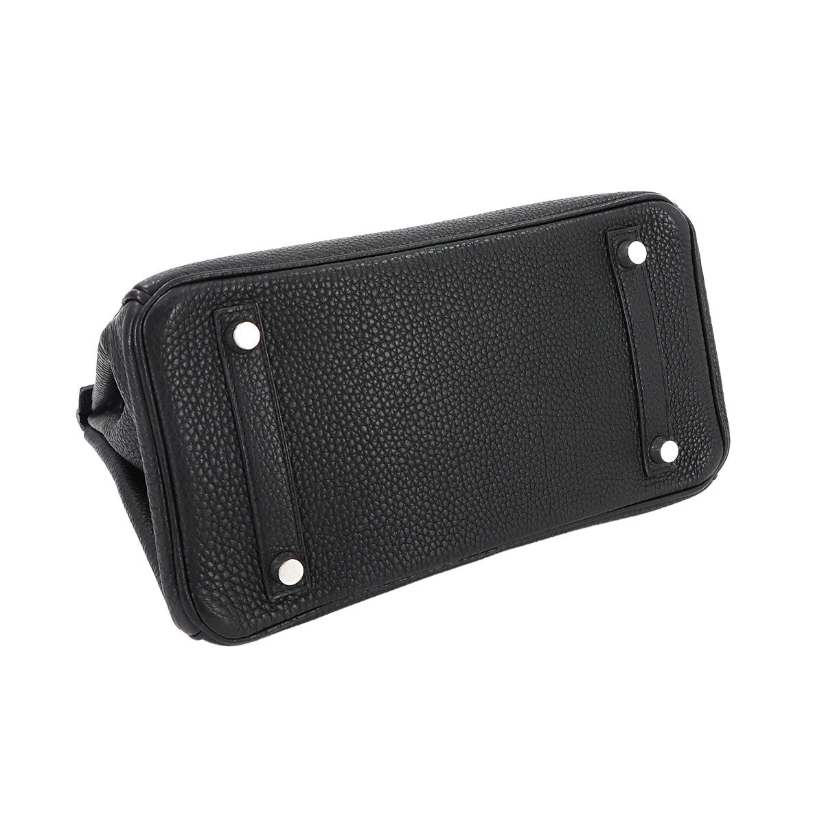 Birkin 25 Veau Togo Black Hand Bag Purse