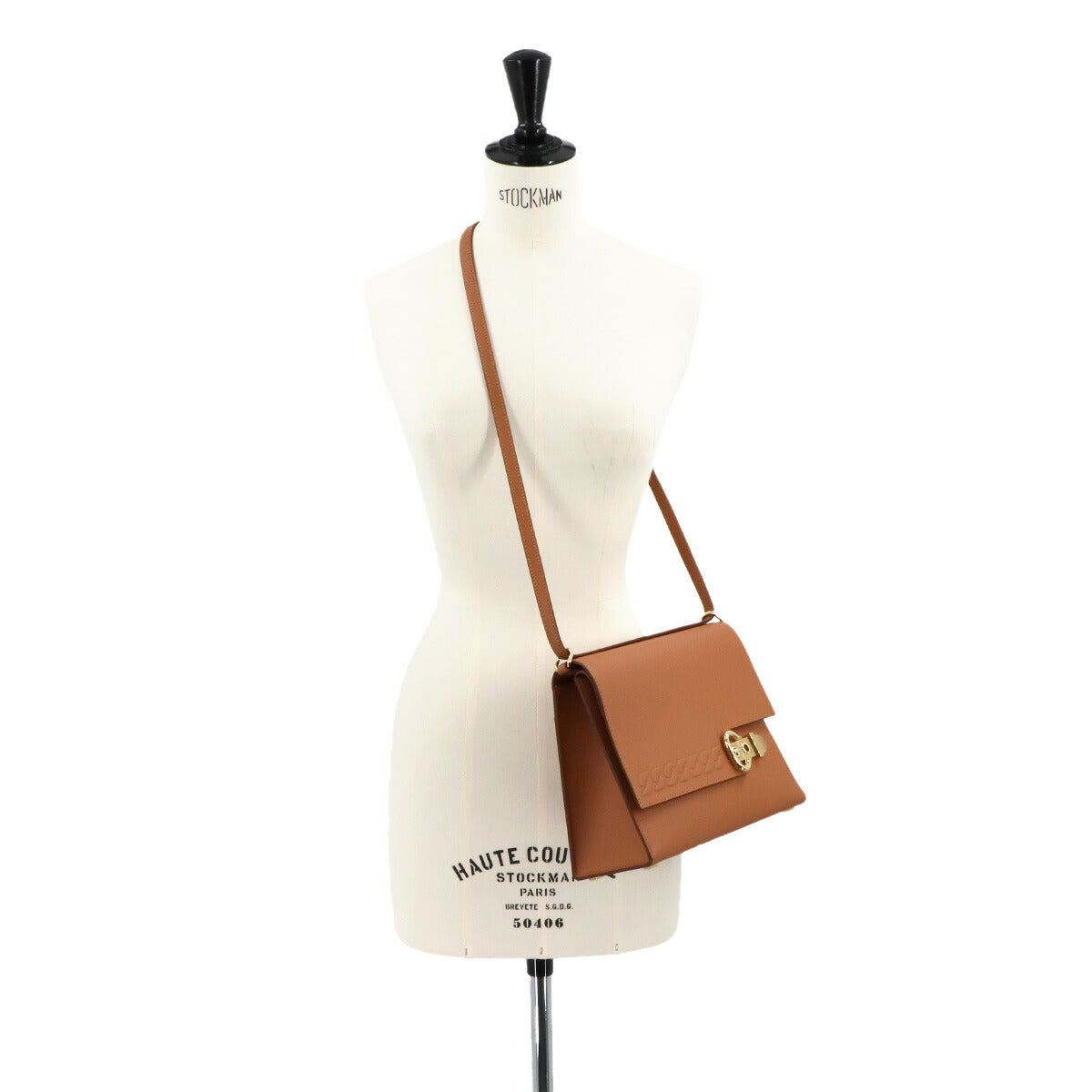 Boucle Sellier Shoulder Bag Swift Gold Purse