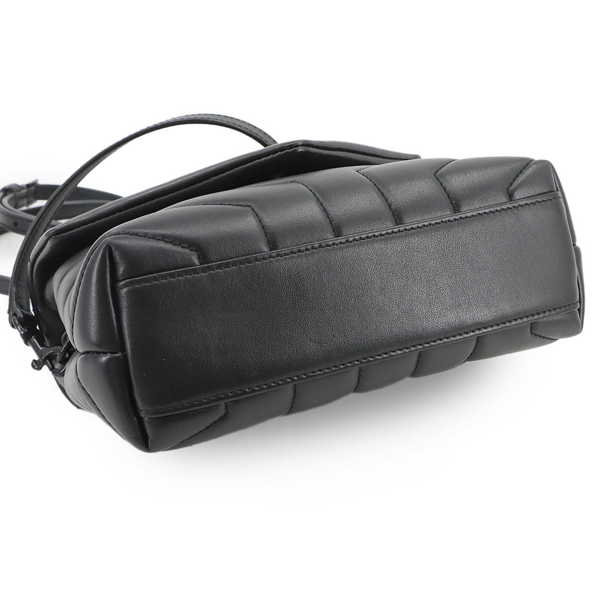 Loulou Toy Shoulder Bag Leather Black 678401