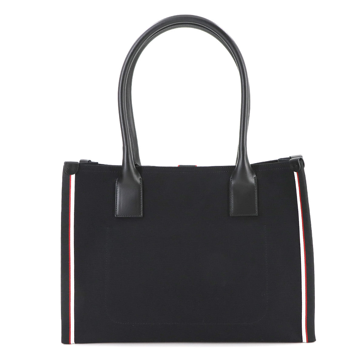 Nastroloubi Medium Tote Bag Nylon Leather Black