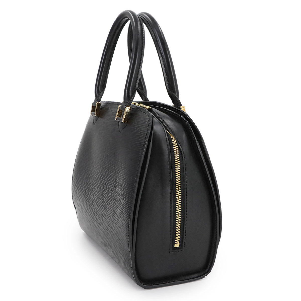 Epi Pont Neuf Hand Bag Leather Noir M52052 Purse