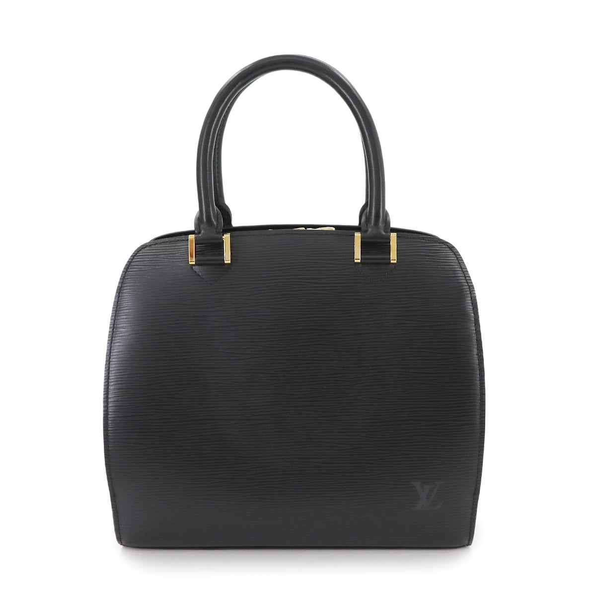Epi Pont Neuf Hand Bag Leather Noir M52052 Purse