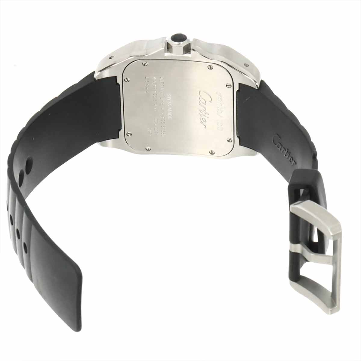 Santos 100 LM W20121U2 Automatic Silver Dial mens Watch