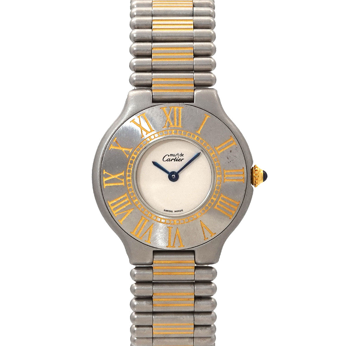 Must 21 Quartz Silver Dial Boys Watch