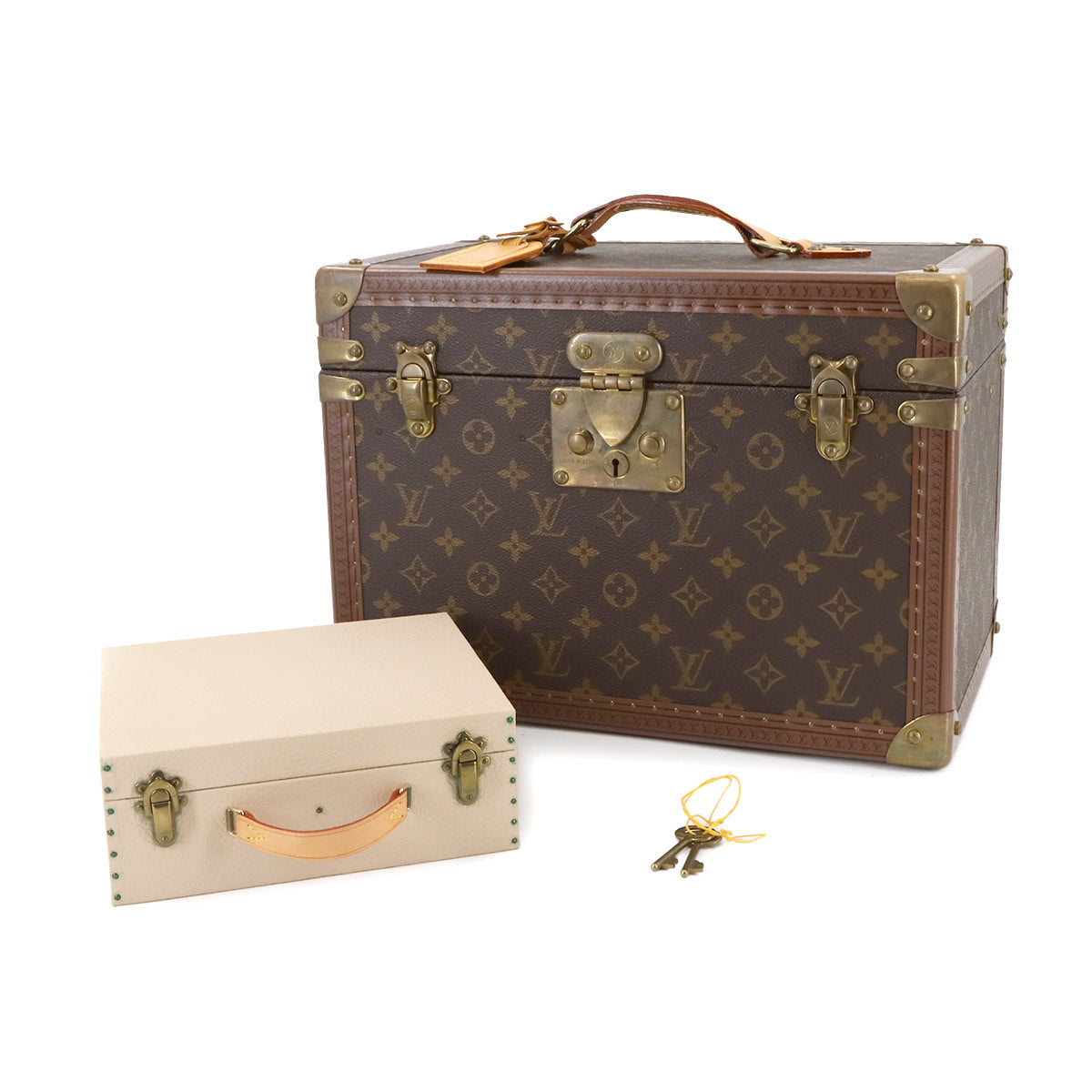 Monogram Boite Pharmacie Cosmetic Box Trunk Bag M21826