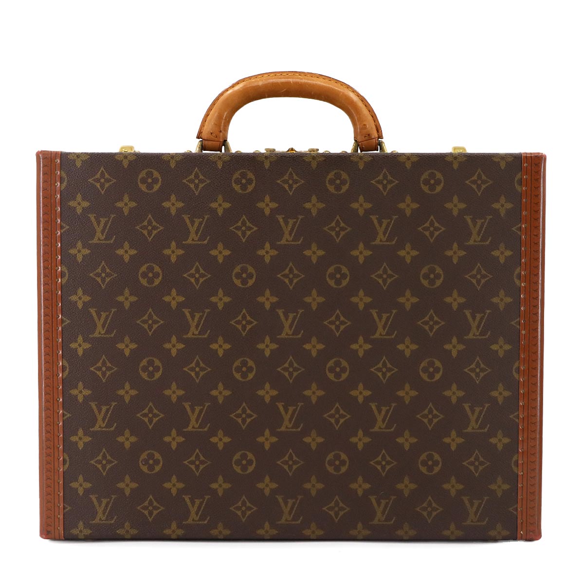 Monogram Super President Trunk Case Bag M53000 Vintage