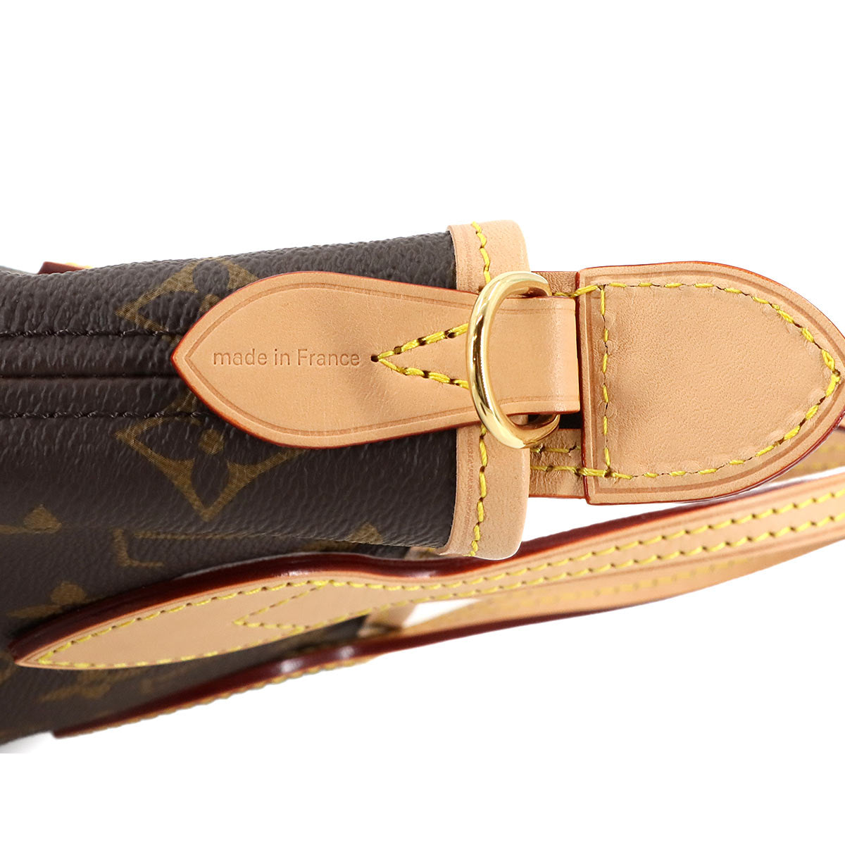 Monogram Neverfull BB Tote Shoulder Bag Brown M46705