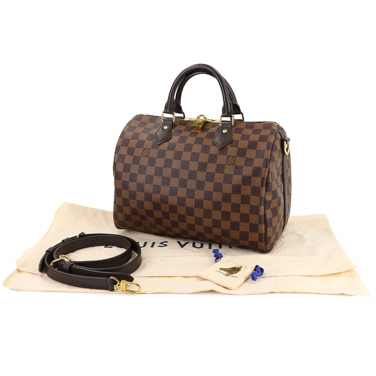 Damier Speedy Bandouliere 30 Hand Shoulder Bag N41367