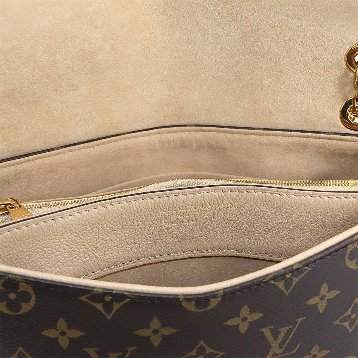 Monogram Pallas Chain Shoulder Bag Dune M50069