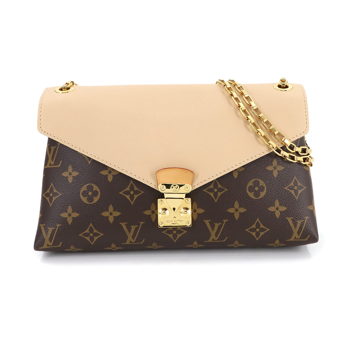 Monogram Pallas Chain Shoulder Bag Dune M50069