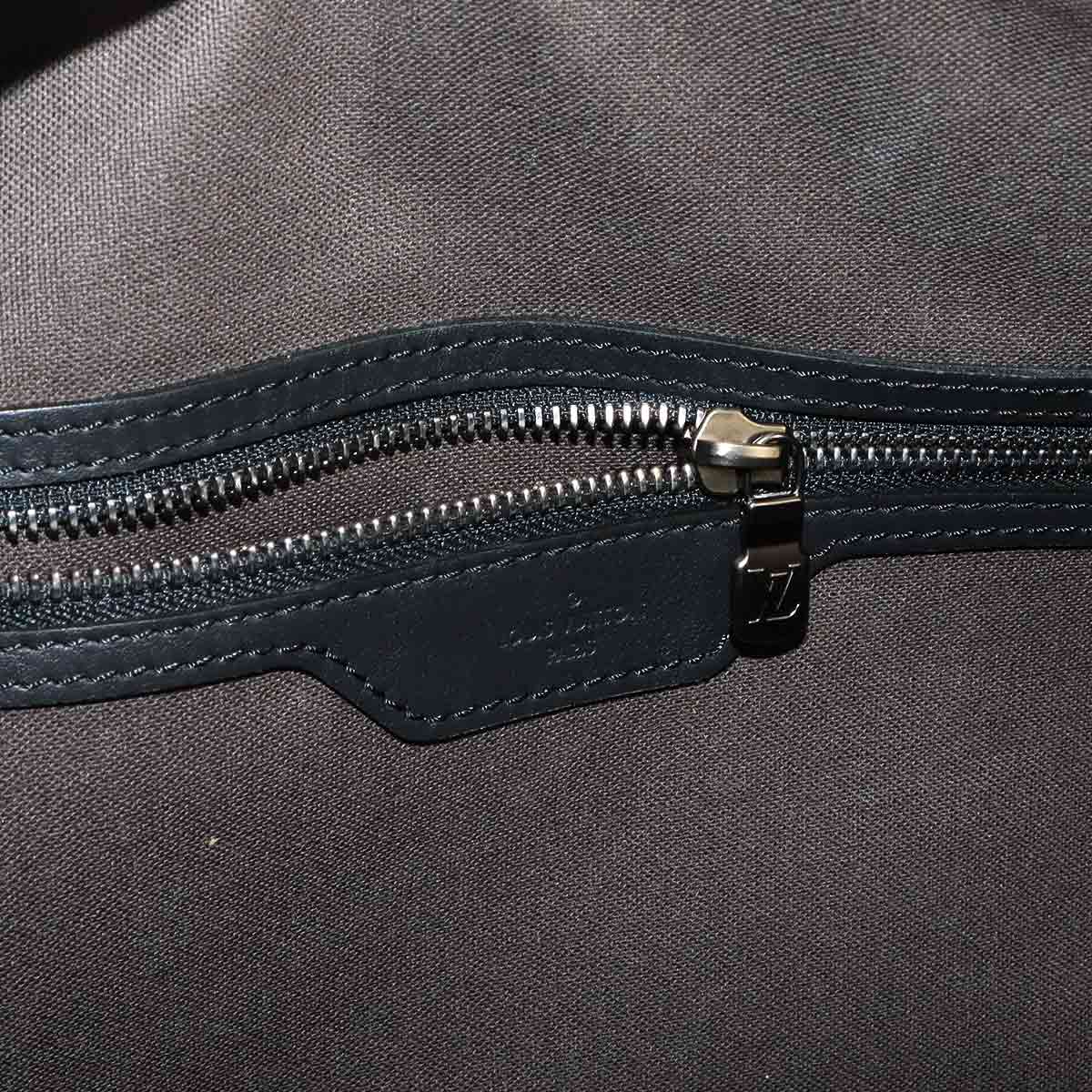 Damier Infini Keepall Bandouliere 45 Luggage Onyx N41145