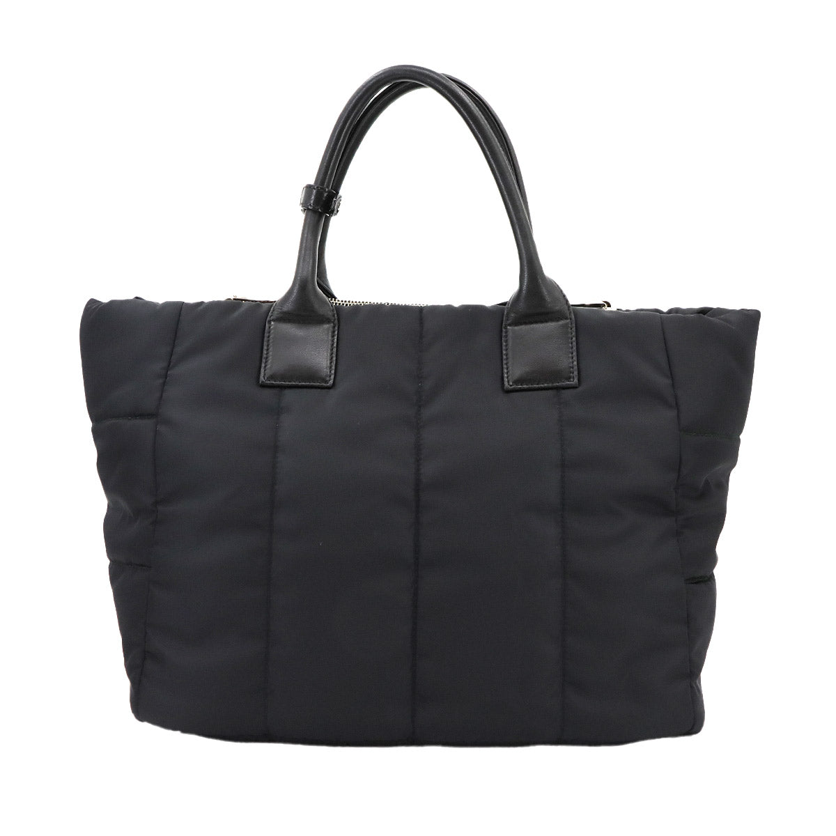 Bomber 2way Tote Shoulder Bag Nylon Leather Nero 1BG636