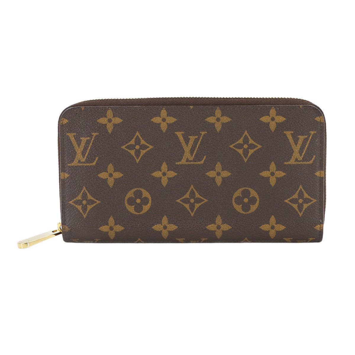 Monogram Zippy Wallet Long Brown Fuchsia M41895 Purse