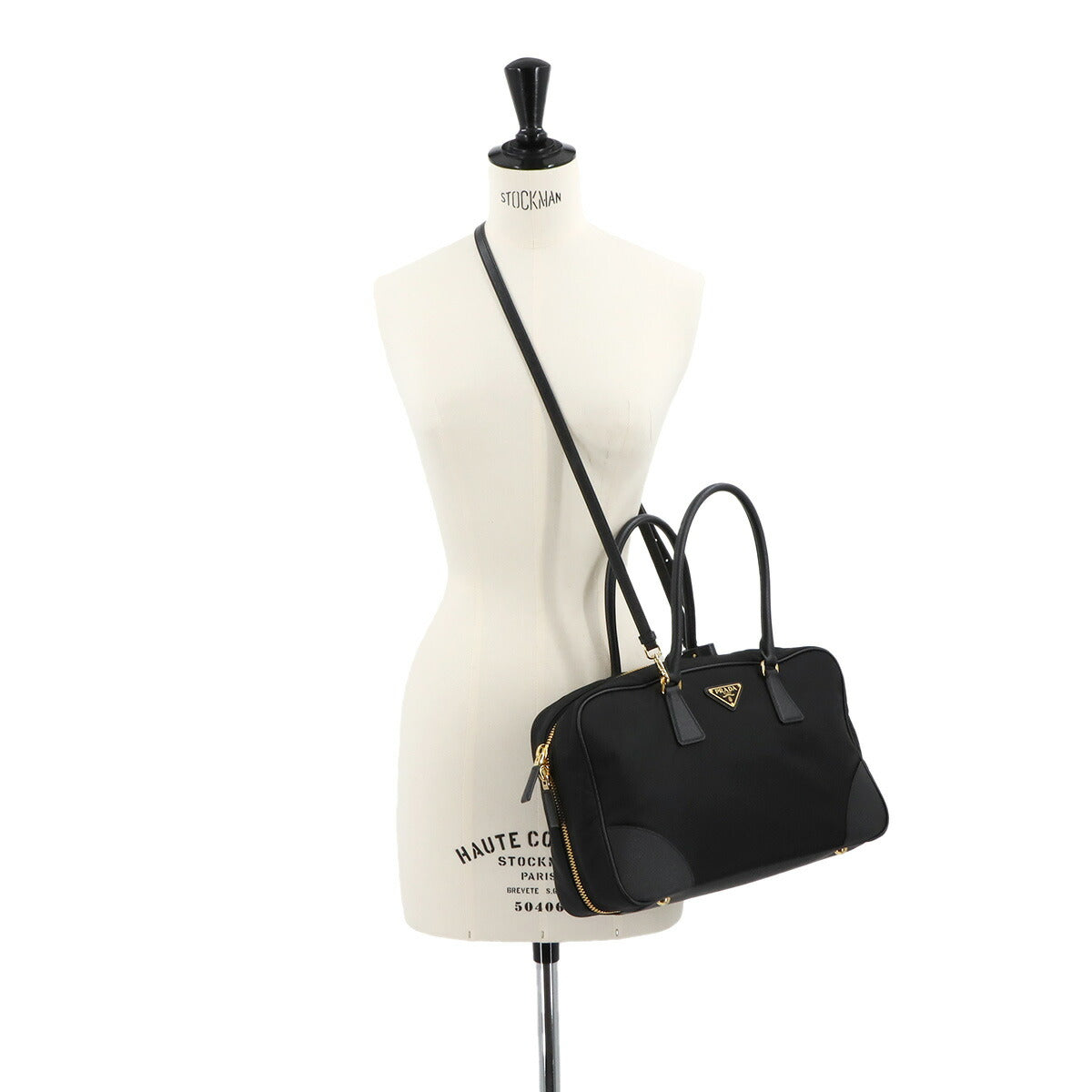Re-Edition 1978 Large Two Handle Hand shoulder Bag Nylon 1BB114