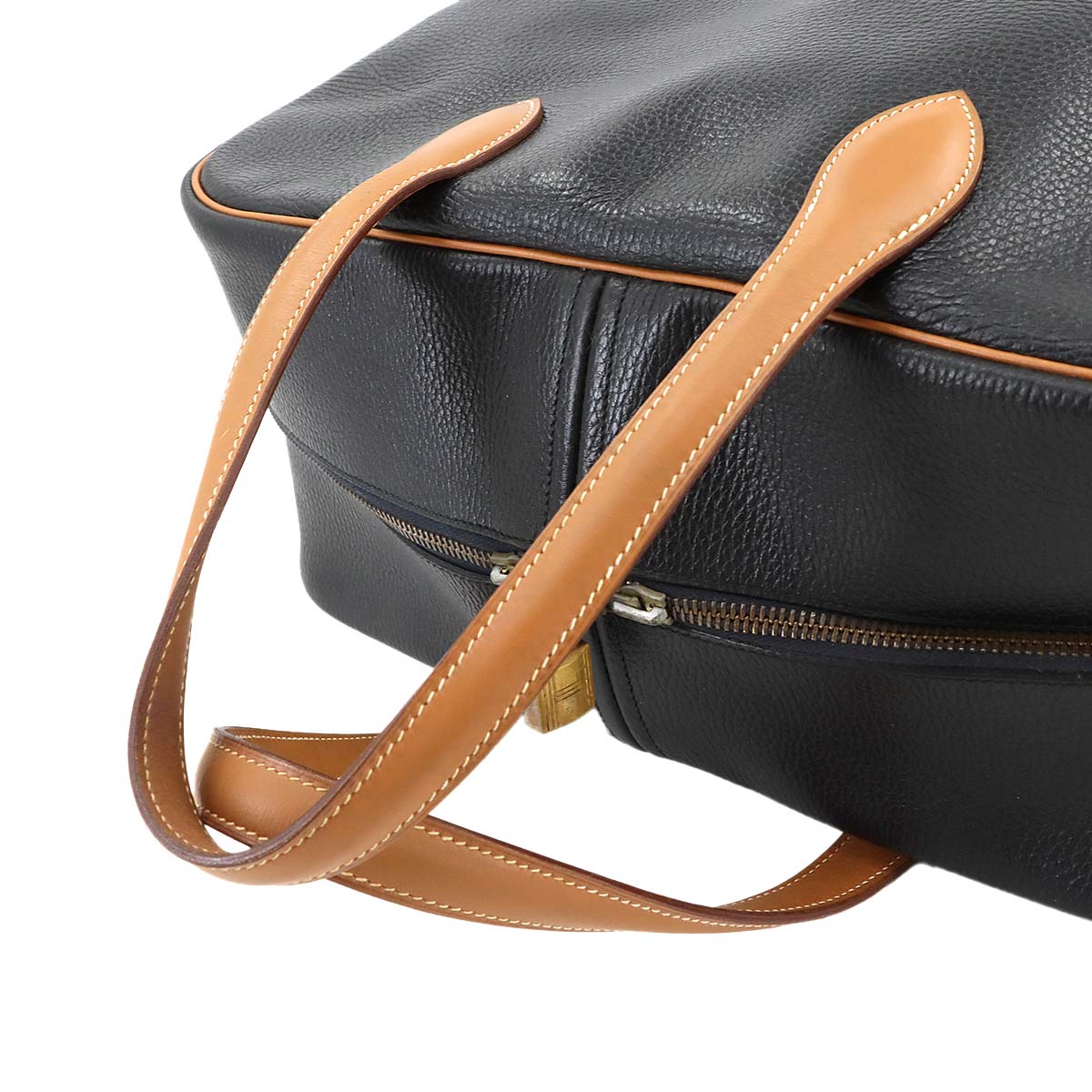 Victoria 43 Hand Bag Ardennes Black Brown Purse