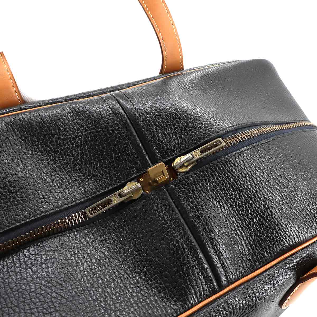 Victoria 43 Hand Bag Ardennes Black Brown Purse