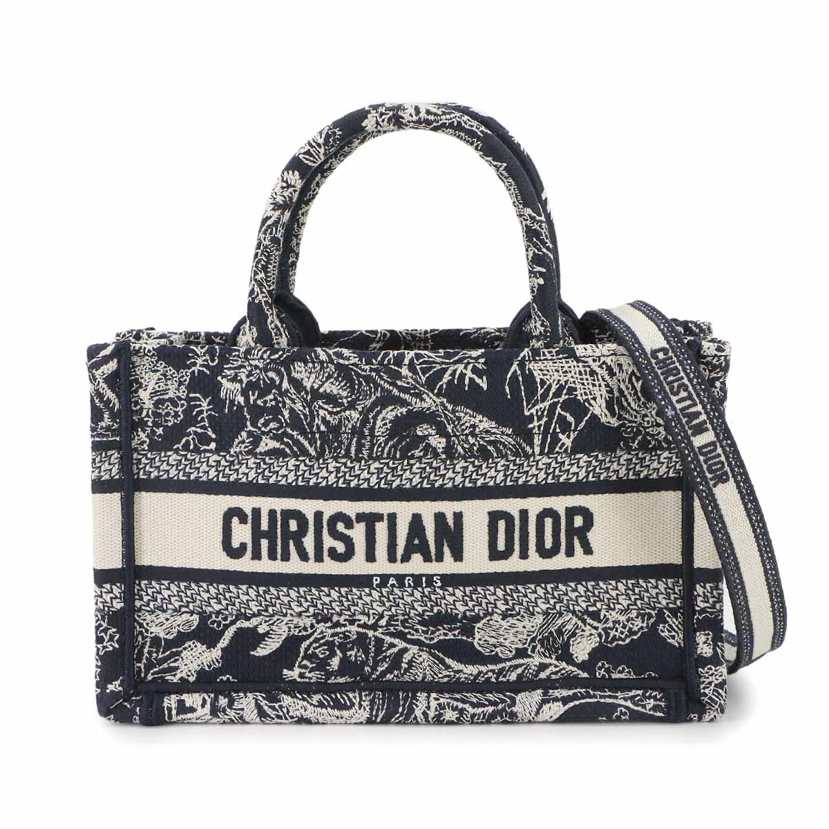 Toile de Jouy Revers Book Tote Mini shoulder Bag