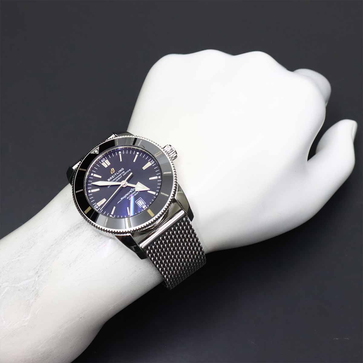 SuperOcean Heritage II AB2020 Automatic Date Black Dial