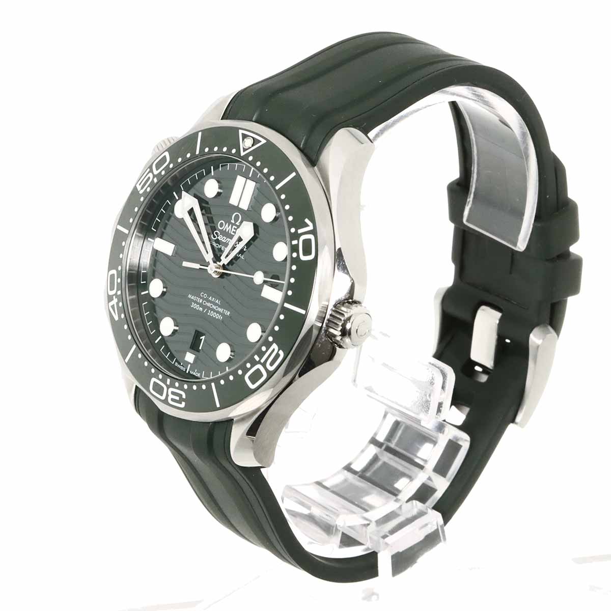 Seamaster 300 CO-AXIAL 210 32 42 20 10 001 Date Green Dial
