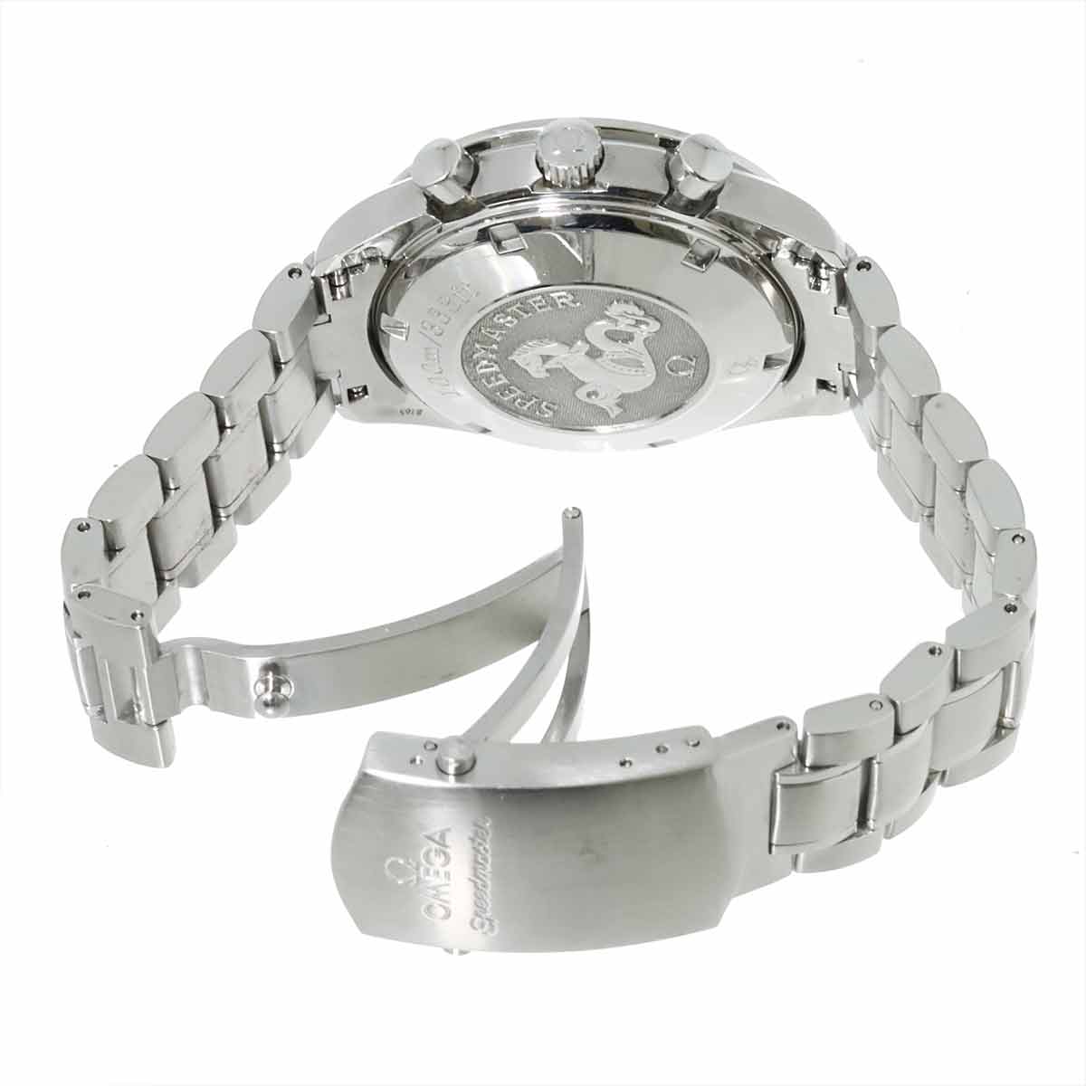 Speedmaster Date 3210.51 Chronograph Black Silver Dial Mens