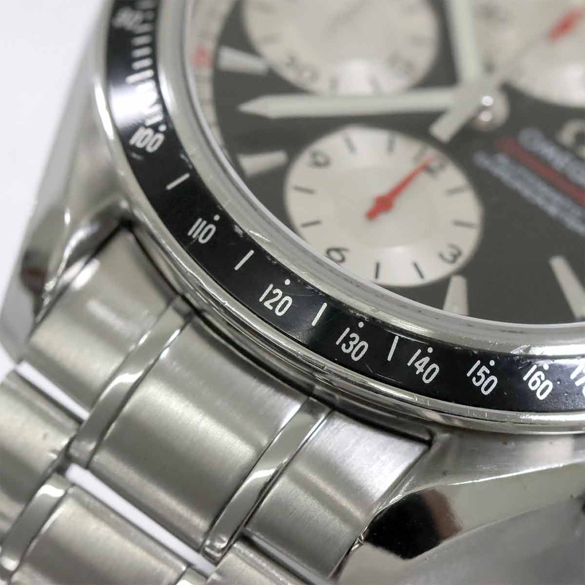 Speedmaster Date 3210.51 Chronograph Black Silver Dial Mens